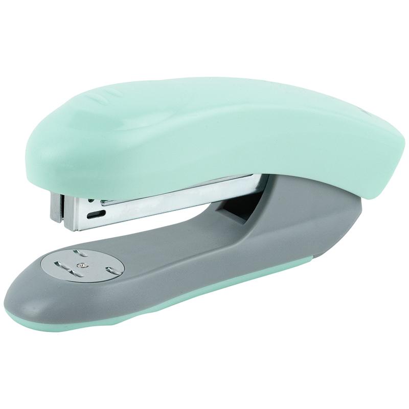 Степлер AXENT 4820-18-A Welle-2 Pastelini пластиковий, №24/6, 20 аркушів, м'ятний